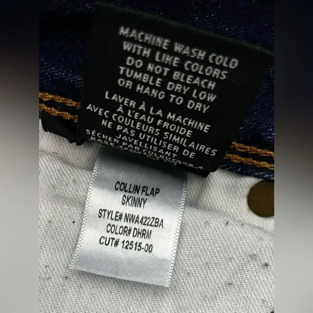 Hudson Collin Flap Skinny Jeans - Size 27, EUC - Picture 13 of 14